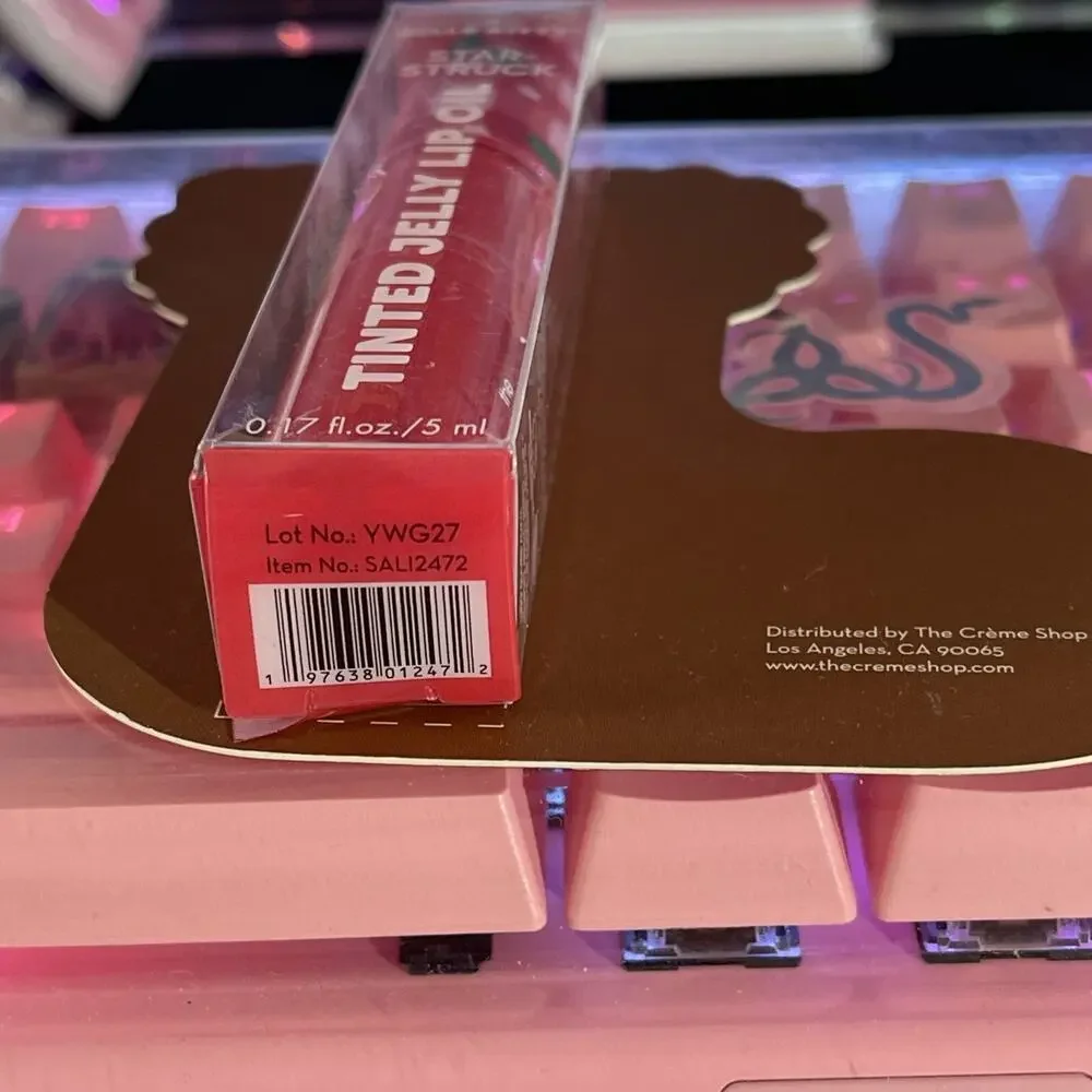 The Creme Shop Hello Kitty Lip Oil Christmas Tinted Jelly Starstruck Sanrio